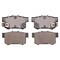 Advics 01-00/98 Acura Integra/90-87 Legend:Rear Disc Brake Pad, Ad0537 AD0537 - alternate 1